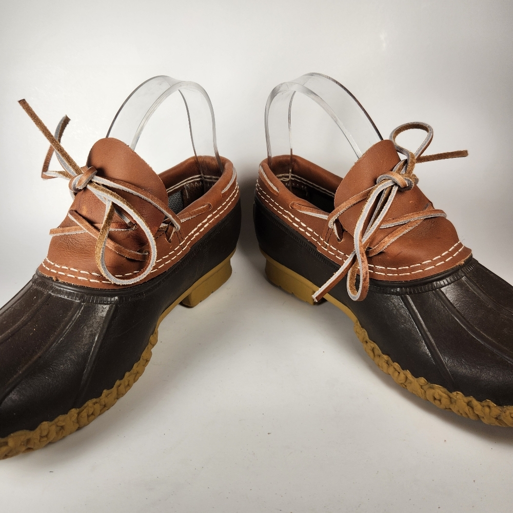 L.L. BEAN Bean Boots Women's Size 6 Brown Leather Outdoors Classic - Picture 9 of 10